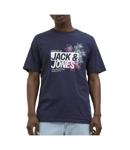 T-Shirt marine homme jack & jones jaxon