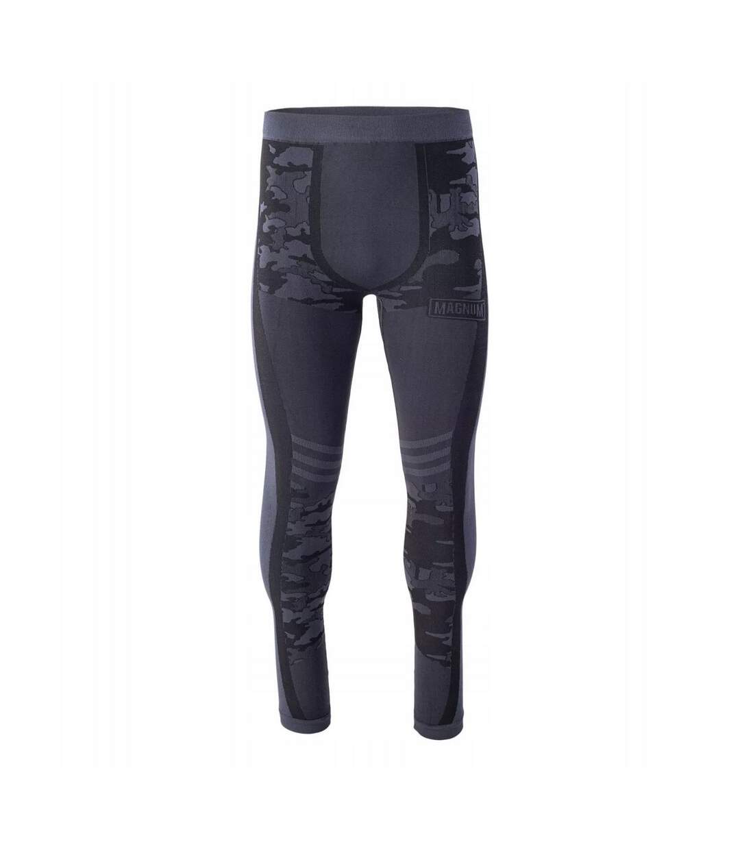 Legging Thermique Motif/style Camouflage Homme Noir Magnum-1