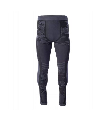 Legging Thermique Motif/style Camouflage Homme Noir Magnum