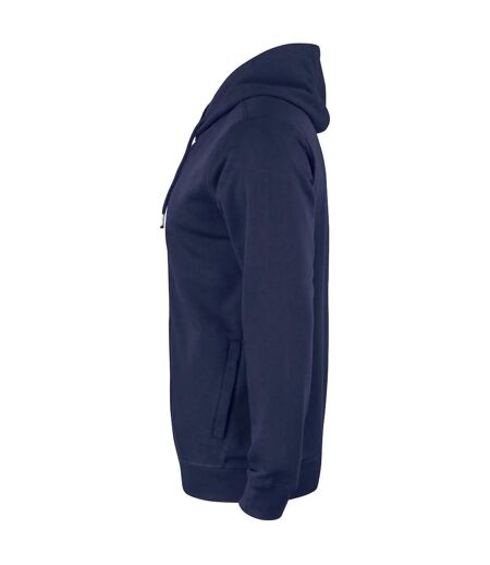 Veste À Capuche Homme Bleu Marine Foncé Clique