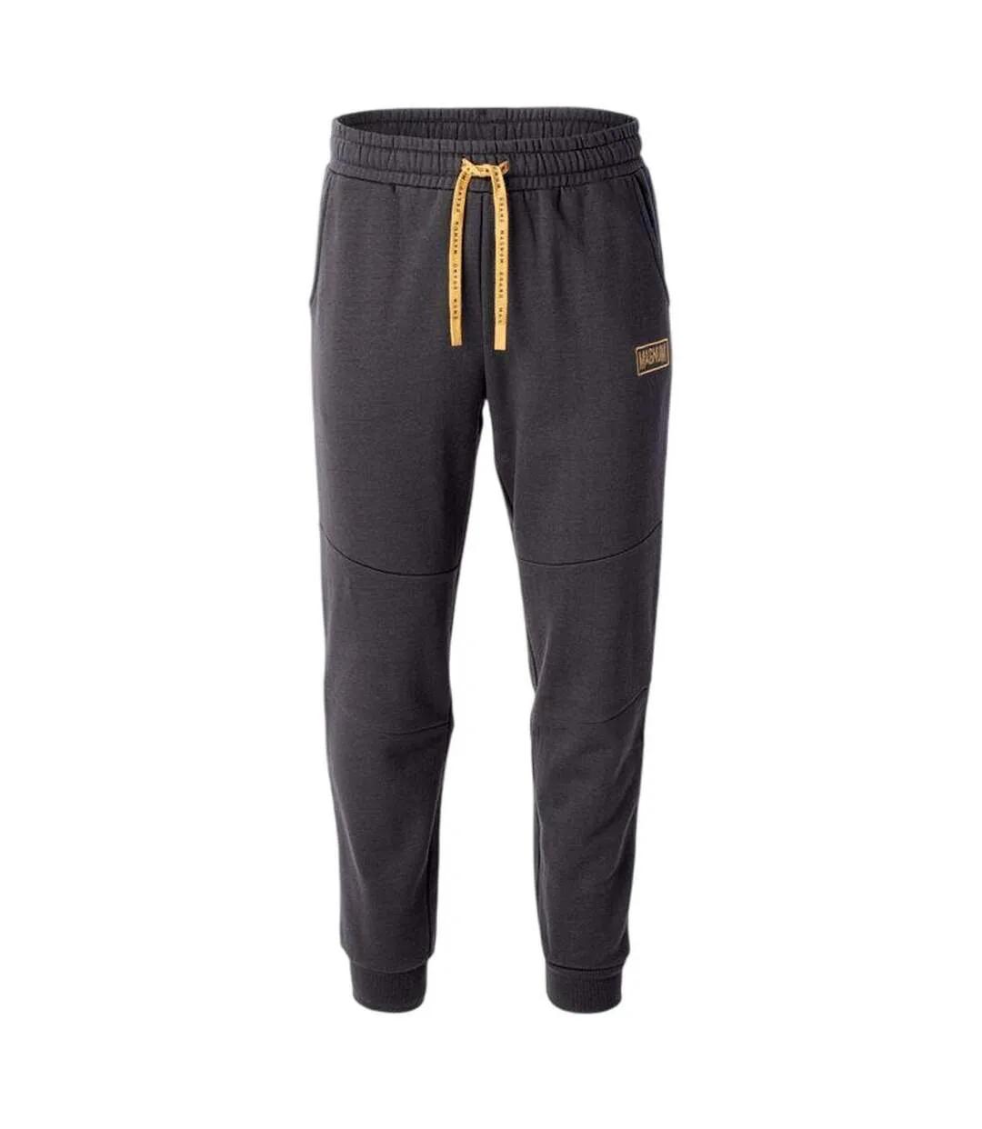 Mens Basil Jogging Bottoms Grey Silver Magnum-1