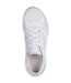 Womens/ladies Flex Appeal 5.0 Fresh Touch Trainers White Silver Skechers-3