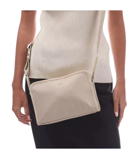 Sac À Bandoulière Sandy Taille Unique Beige Boss