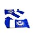 Chelsea FC Official Football Jacquard Bar Scarf (Blue/White) - UTBS429