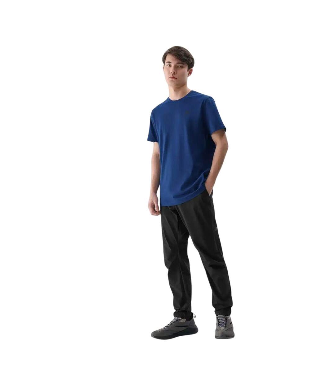 T-shirt Motif/style Uni Homme Bleu Marine 4F-4