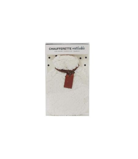 Chaufferette Réutilisable Sherpa 12cm Blanc