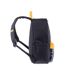 Childrens/kids Mossin 15l Backpack One Size Black Yellow Iguana-3