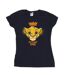 Disney - T-shirt THE LION KING FUTURE KING - Femme (Bleu marine) - UTBI16369-1