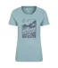 Womens/ladies Discover Bournemoth Printed T-shirt Blue Mountain Warehouse-1