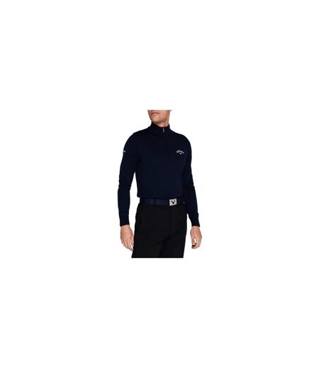 Pull Homme Bleu Marine Callaway