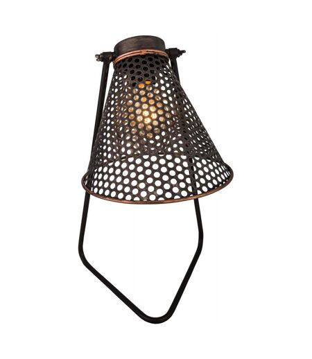 Lampe industrielle en fer 22 x 47 cm