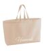 Hannah Cotton Canvas Tote Bag One Size Peach Westford Mill-1