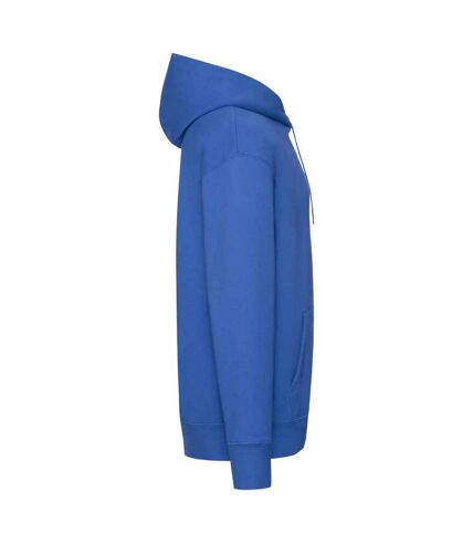 Mens premium hoodie royal blue Fruit of the Loom