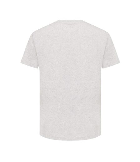 Womens/ladies yala recycled cotton lightweight t-shirt light heather grey Iqoniq