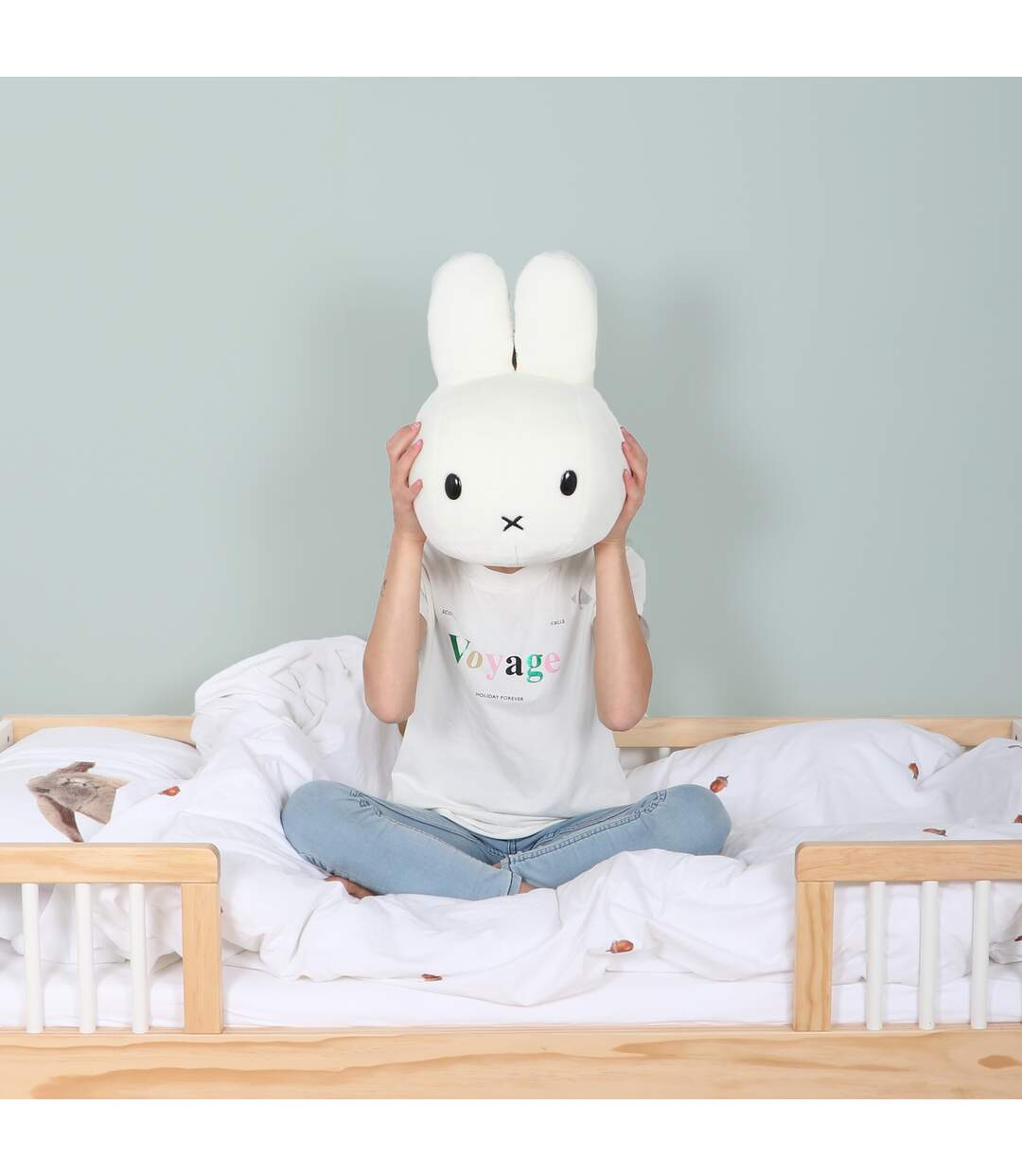 Peluche trophée mural Basse-cour Miffy-2