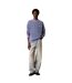 Mens Waffle Crew Neck Jumper Dusty Blue Calvin Klein-4