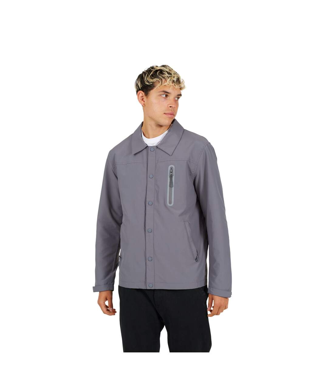 Veste D´entraîneur Homme Gris Brave Soul-2
