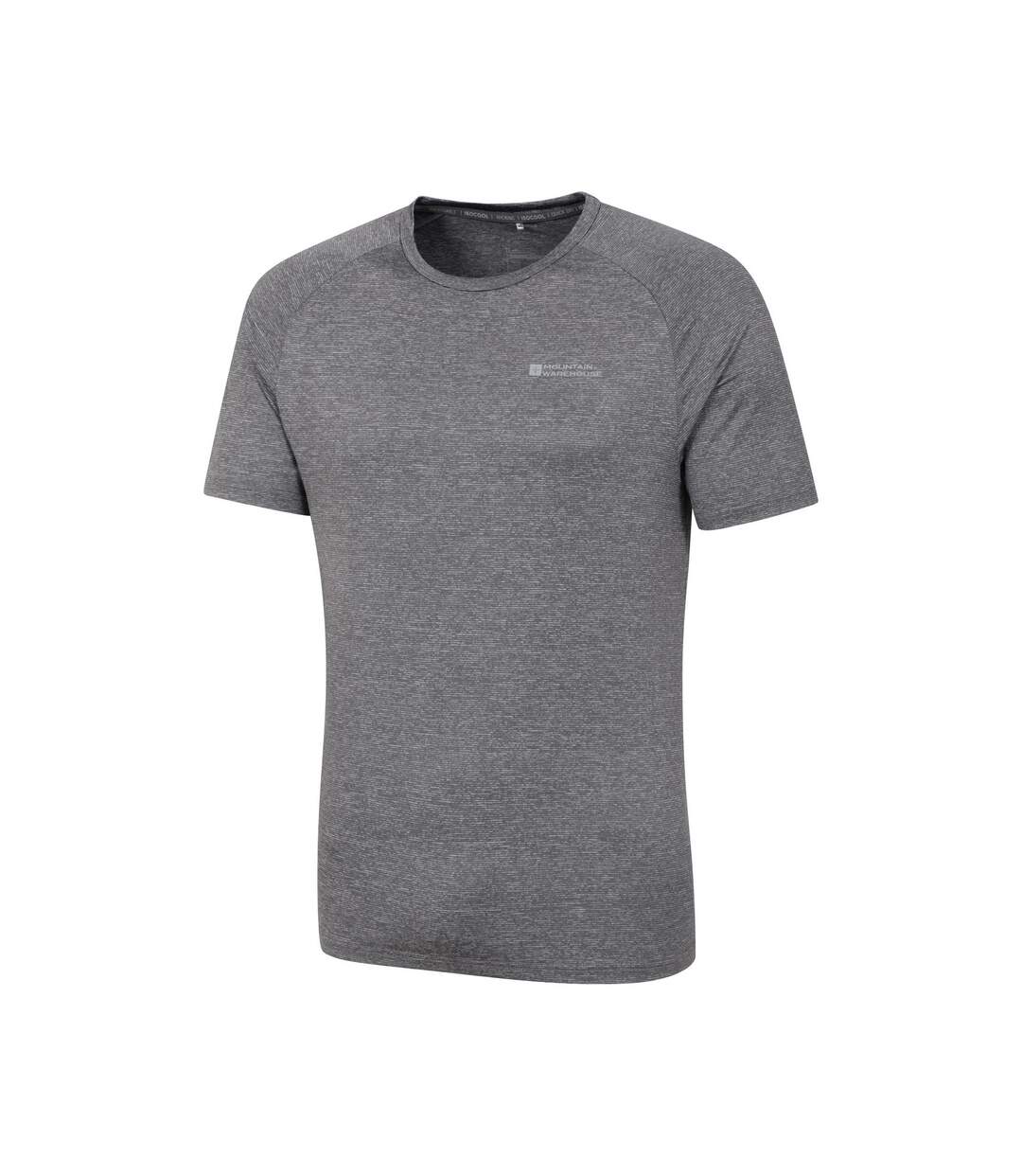 T-shirt agra homme gris Mountain Warehouse-3