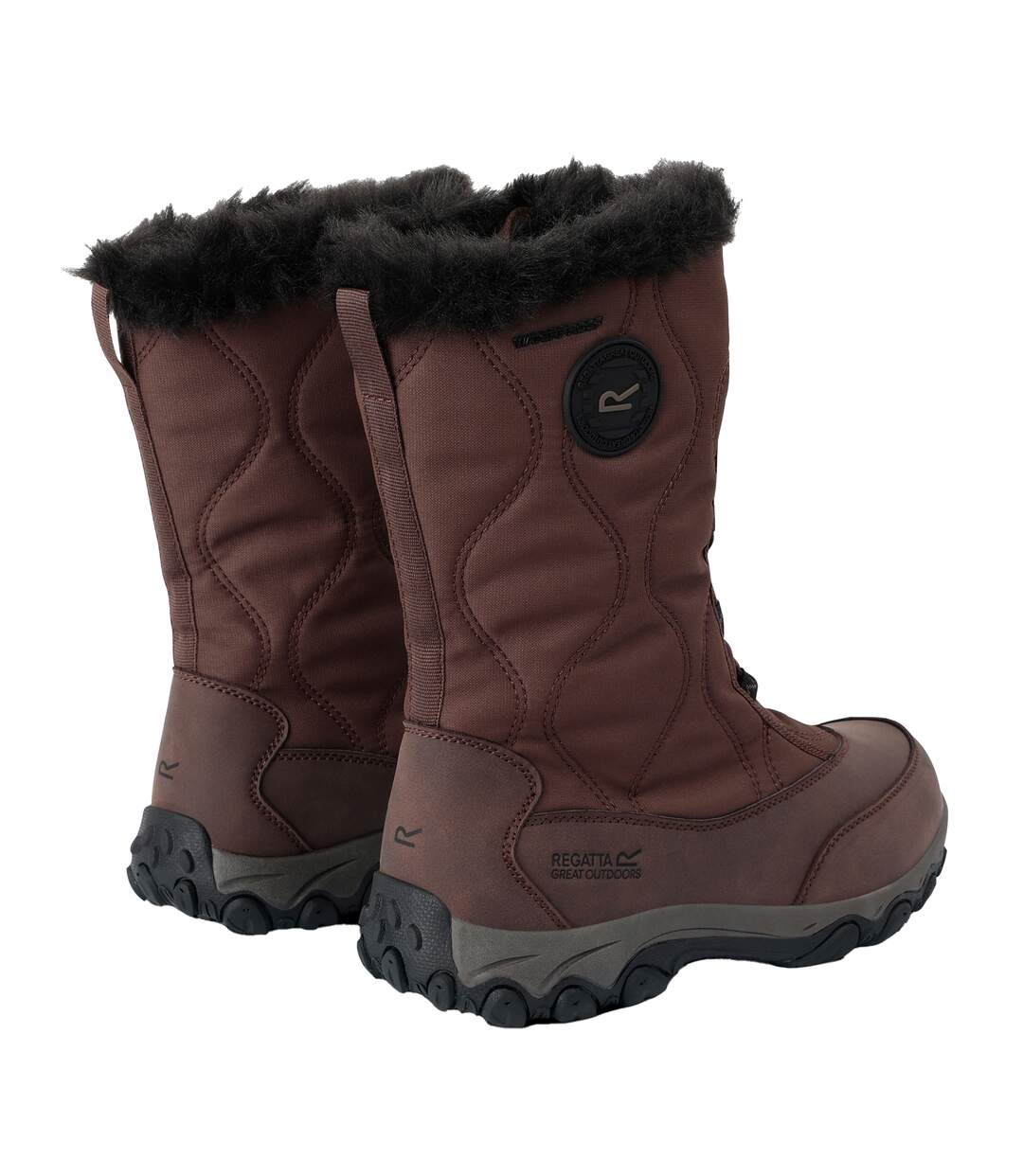 Bottines De Marche Kirkwood Femme Marron Châtaigne Noir Regatta-2