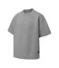 Mens Plain Scuba Comfort T-shirt Grey Firetrap-3