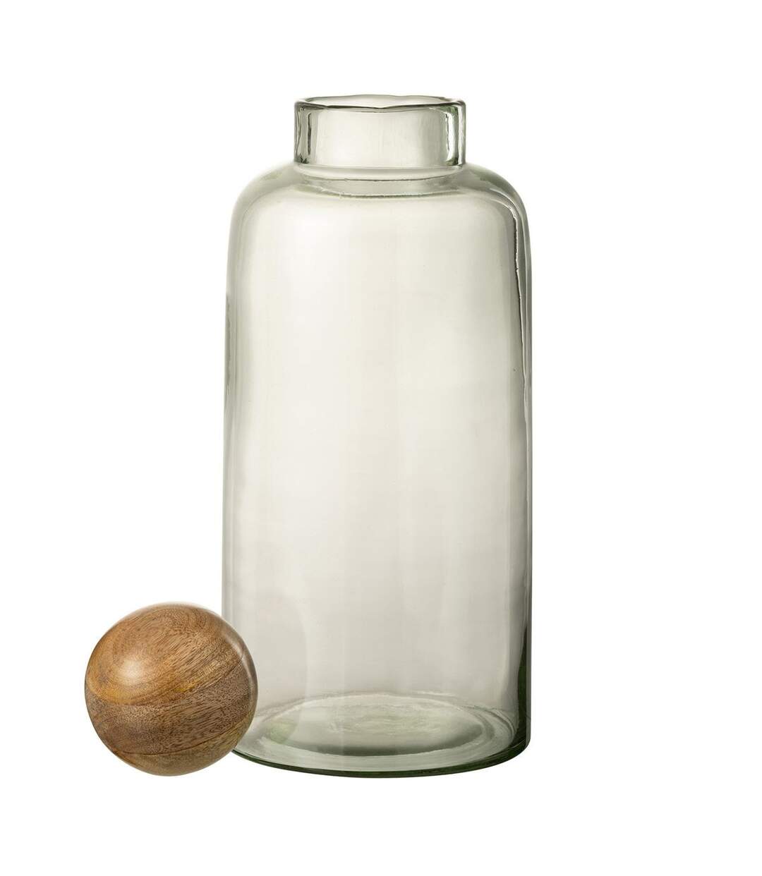 Vase Déco en Verre Clarissa 36cm Transparent-2