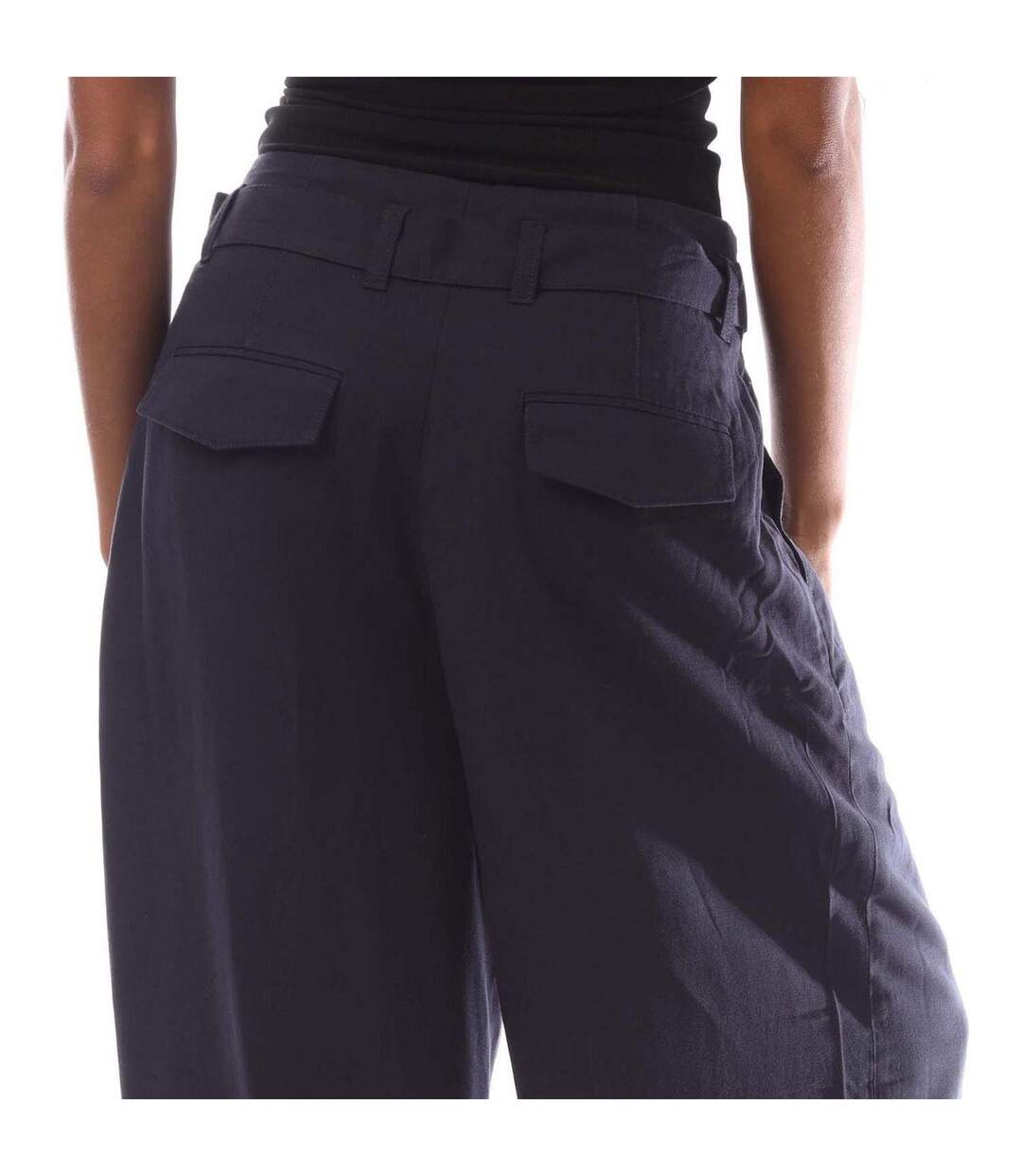 Pantalon Femme Bleu Gant-4