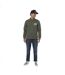 Sweat homme col montant en molleton avec print devant & dos Vondutch-4