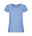 Fruit of the Loom - T-shirt ORIGINAL - Femme (Bleu ciel) - UTPC6013