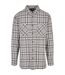 Chemise Motif/style À Carreaux Homme Gris Noir Urban Classics-1
