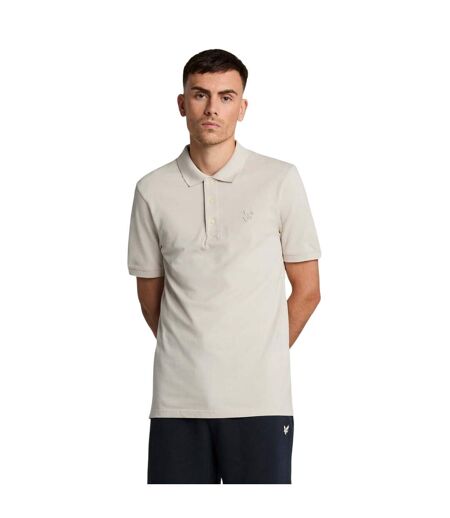 Polo Motif/style Aigle Tonal Homme Beige Lyle & Scott