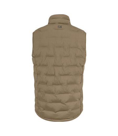 Mens Baker Gilet Khaki Cutter & Buck