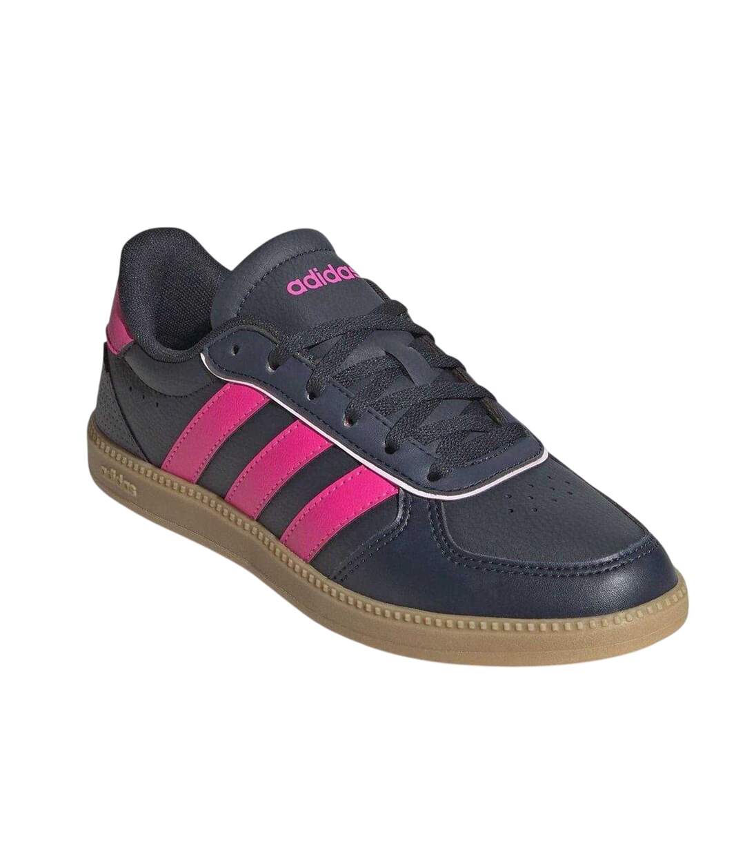 Baskets Breaknet Sleek Homme Bleu Foncé Rose Adidas-1
