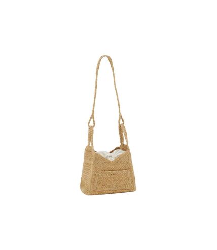 Sac bandoulière en jute tressé