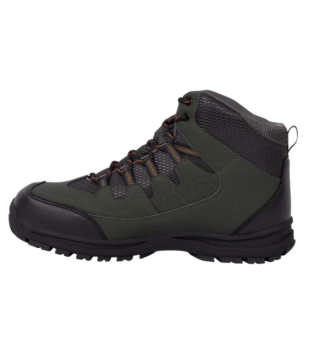 Mens Finley Hiking Boots Dark Green Trespass-3