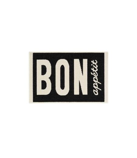 Tapis de Cuisine Appetito 50x80cm Noir