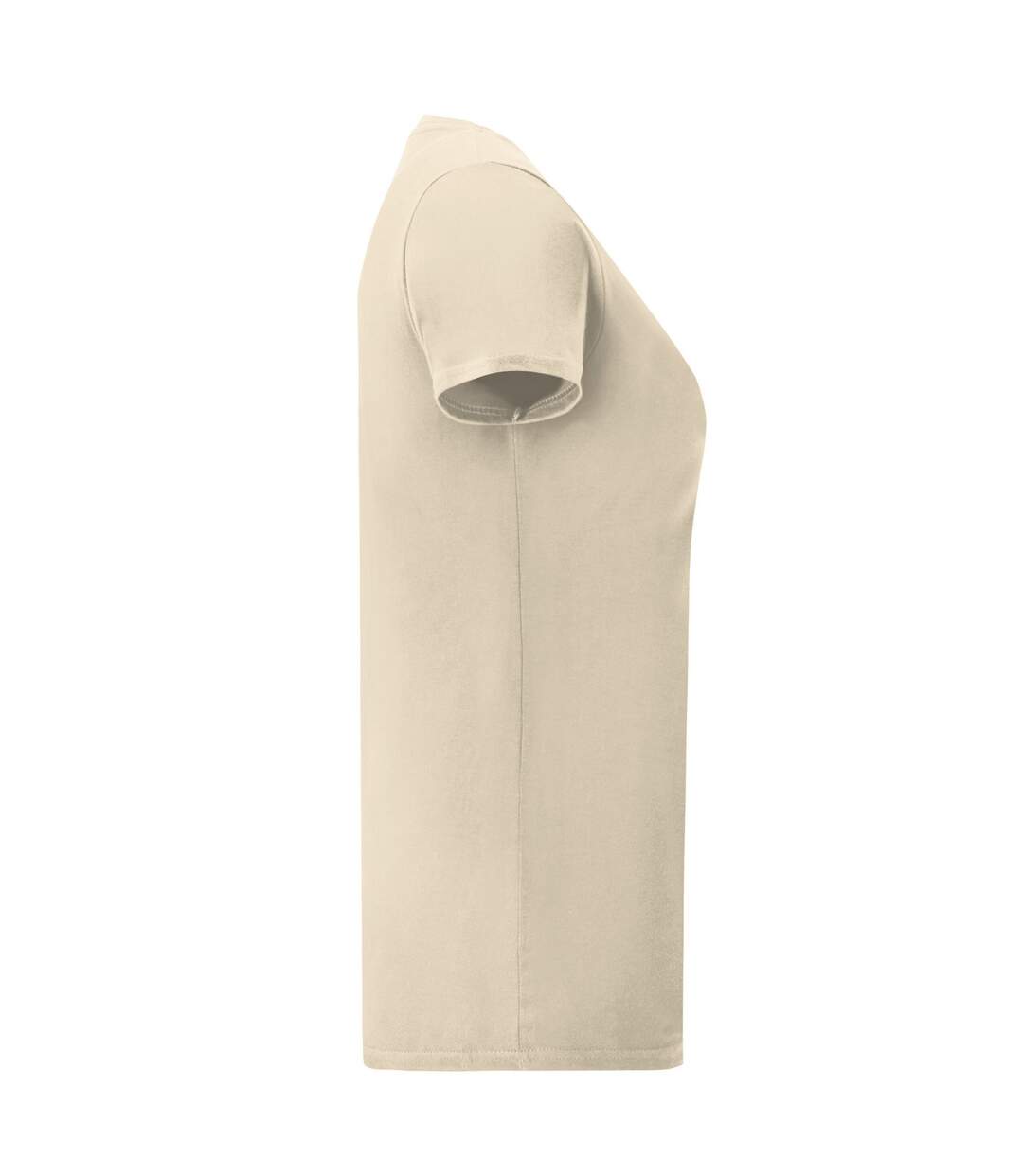 T-shirt Iconic Femme Beige Pâle Fruit Of The Loom-3