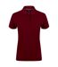 Henbury Womens/Ladies Micro-Fine Short Sleeve Polo Shirt (White) - UTRW5421
