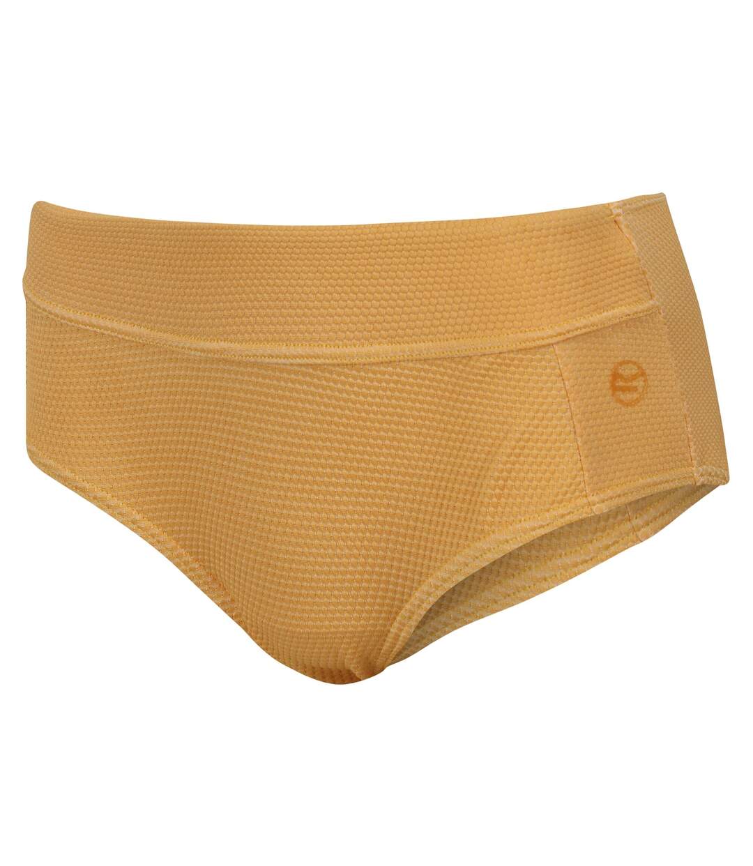 Womens/ladies paloma textured bikini bottoms mango yellow Regatta