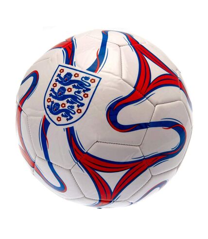 England FA - Ballon de foot COSMOS (Blanc / Bleu / Rouge) (Taille 5) - UTTA9579