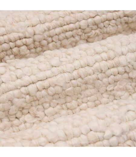 Tapis Effet Laine Volna 60x90cm Ivoire