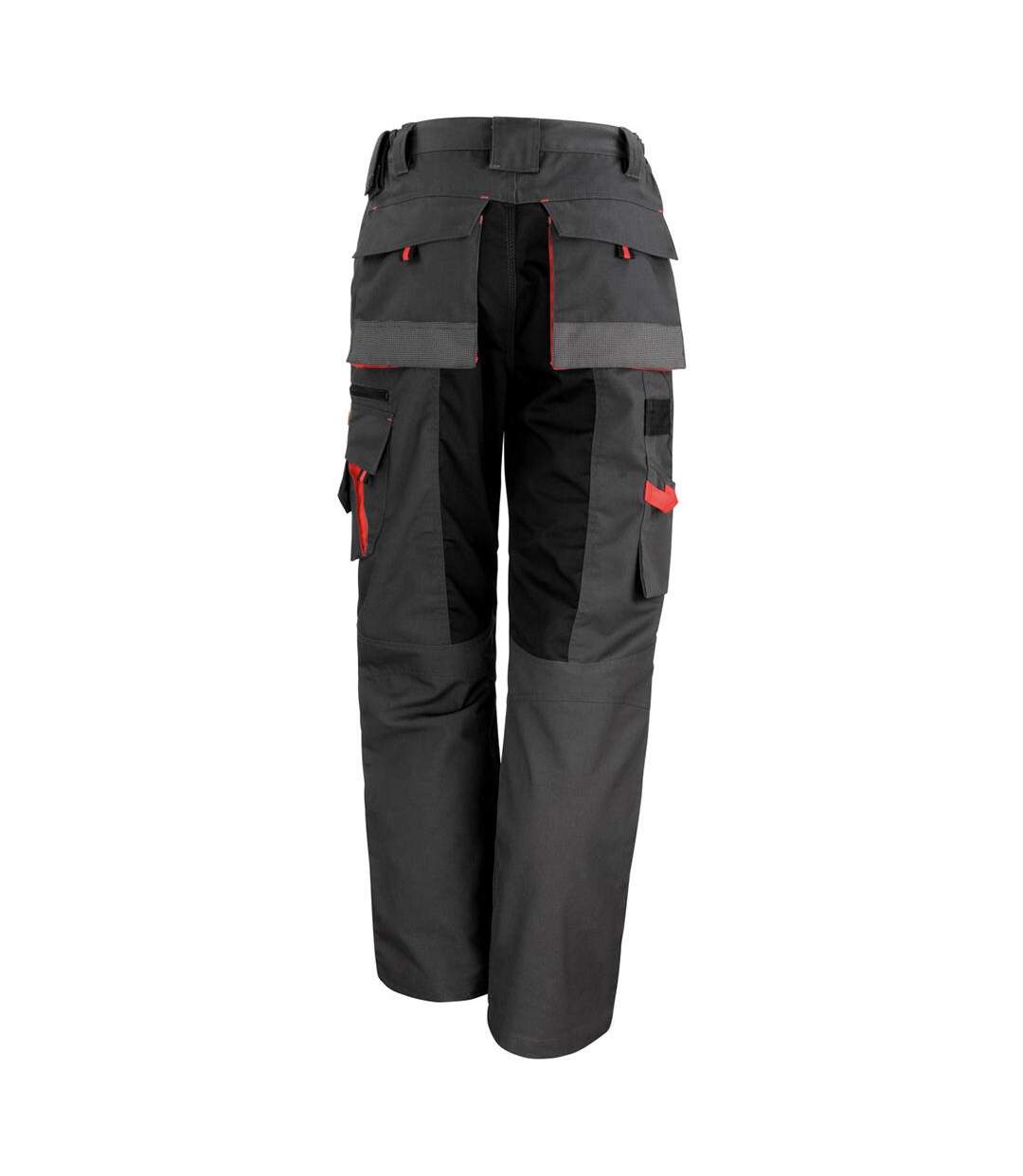 Pantalon De Travail Entrejambe 81cm Homme Gris Noir Result-3