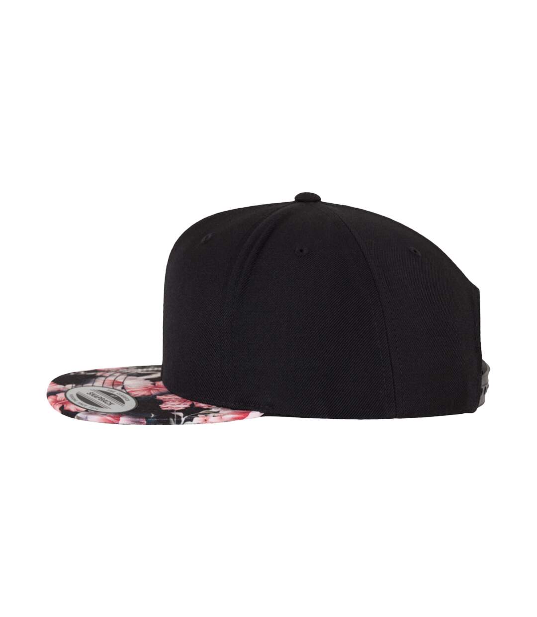 Casquette Ajustable Motif/style Roses Noir Gris Flexfit-3