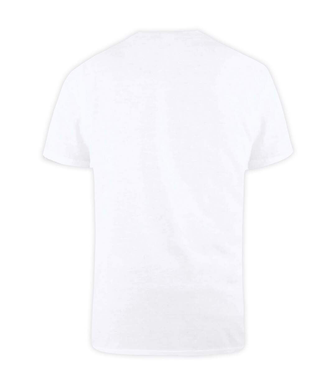 Duke Mens Signature-1 V-Neck T-Shirt (White) - UTDC166-2