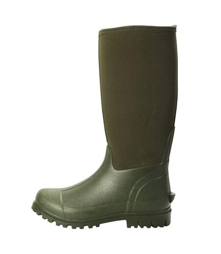 Bottes de pluie mucker homme vert kaki Mountain Warehouse