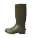 Mens mucker neoprene wellington boots khaki green Mountain Warehouse