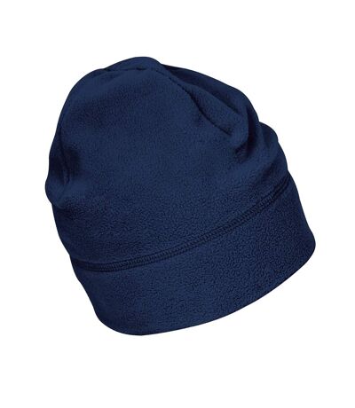 Bonnet en polaire adulte unisexe bleu marine Beechfield