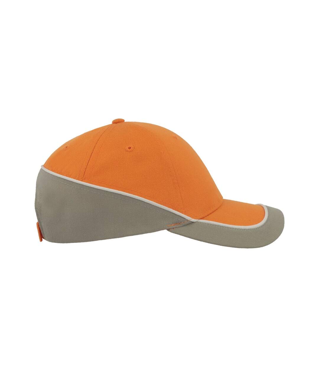 Casquette compétition racing mixte orange / gris Atlantis