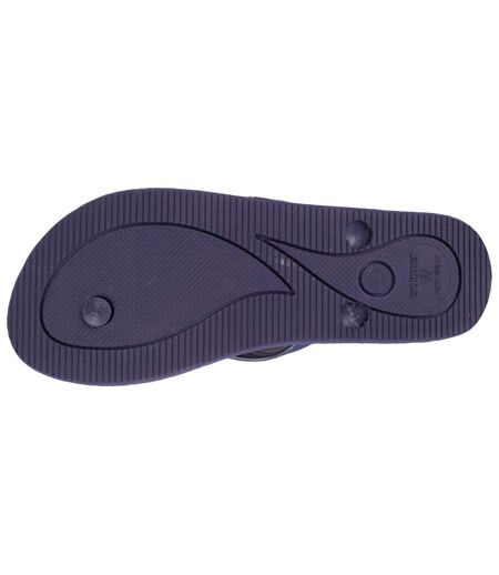 Isotoner Tongs femme ultra confortables et légères, tiges à paillettes