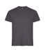 T-shirt Basic Homme Gris Métal Clique-1