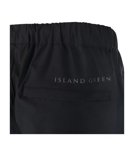 Pantalon Imperméable Golf Homme Noir Island Green
